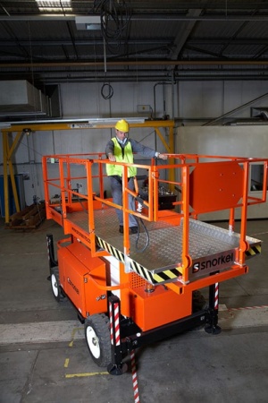 Snorkel S2770BE Bi-Energy Scissor Lift – 10.1m Max Working Height