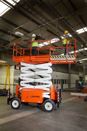 Snorkel S3370BE Bi-Energy Scissor Lift – 12m Max Working Height