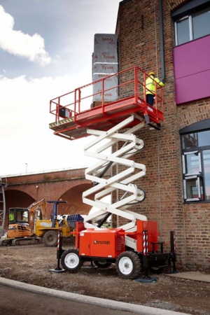 Snorkel S3370RT RT Scissor Lift - 12m Max Working Height